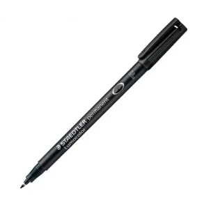 STAEDTLER ROTULADOR LUMOCOLOR PERMANENTE 0.6MM NEGRO - 318-9 Precio Económico