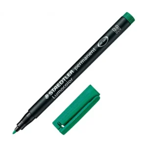 STAEDTLER ROTULADOR LUMOCOLOR PERMANENTE 1MM VERDE - 317-5 Compra Ahora