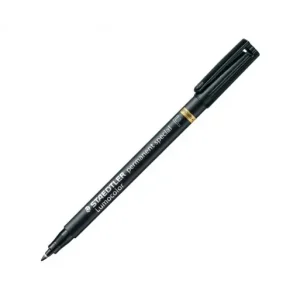STAEDTLER ROTULADOR PERMANENTE PUNTA FINA NEGRO - 319-9 Mayoreo