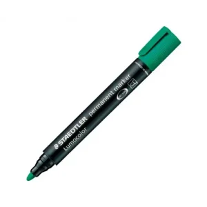 STAEDTLER SURTIDO MARCADOR PERMANENTE PUNTA CONICA VERDE - 352-5 Certificado