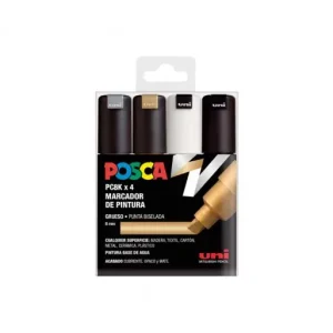 Precio Bajo UNI-BALL ESTUCHE 4 MARCADORES POSCA GSW PC8K/4C SURTIDO - 182634677