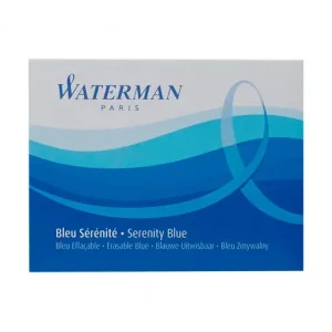 WATERMAN 8 CARTUCHOS STAND AZUL FL - S0110860 Oferta Flash