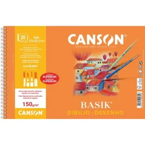 Favorito De Clientes CANSON BLOC 20H BASIK 150G A4 MICROPERFORADO LISO - C200400695