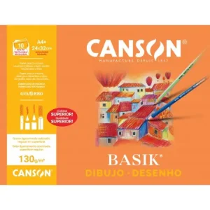 Promoción Exclusiva CANSON MINIPACK 10H BASIK 130G A4+ 24X32 - 200406346