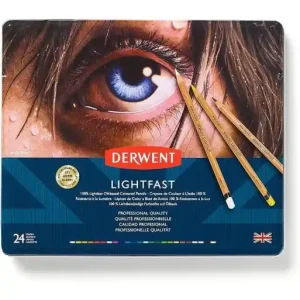 Máxima Calidad DERWENT CAJA METAL 24 LAPICES LIGHTFAST 2302720
