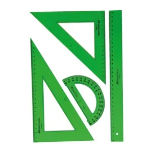 Tendencia FABER CASTELL ESTUCHE REGLAS ESCOLAR - 65021