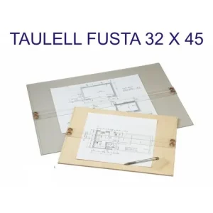 FAIBO TABLERO DE MADERA PARA DIBUJO 32X45 CON PARALEX EN BOLSA RECICLABLE - 26-1 Promoción