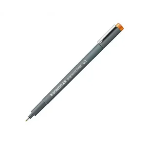 STAEDTLER 10 ROTULADOR CALIBRADO PIGMENT LINER 308 0.3MM NARANJA - 308 03-4 Promoción