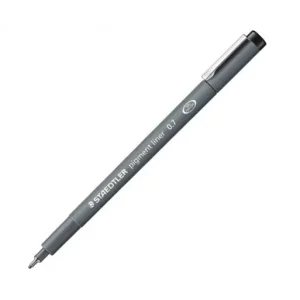 Precio De Oferta STAEDTLER 10 ROTULADOR CALIBRADO PIGMENT LINER 308 0.7MM NEGRO - 308 07-9