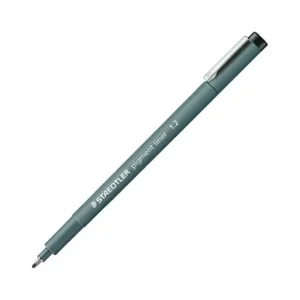 STAEDTLER 10 ROTULADOR CALIBRADO PIGMENT LINER 308 1.2MM NEGRO - 308 12-9 Compra Ahora