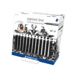 STAEDTLER EXPOSITOR 120 ROTULADOR PIGMENT LINER - 308 CA120 Mejor Calidad