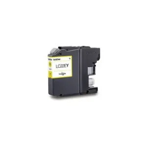 BROTHER INKJET ORIGINAL LC-22EY AMARILLO 1200K - LC22EY Precio Rebajado