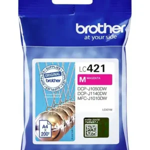 Auténtico BROTHER TONER ORIGINAL LC421M MAGEN 200K LC-421M