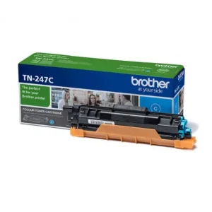 BROTHER TONER ORIGINAL TN247 CIAN 2300K - TN-247C / TN247C Directo De Fábrica