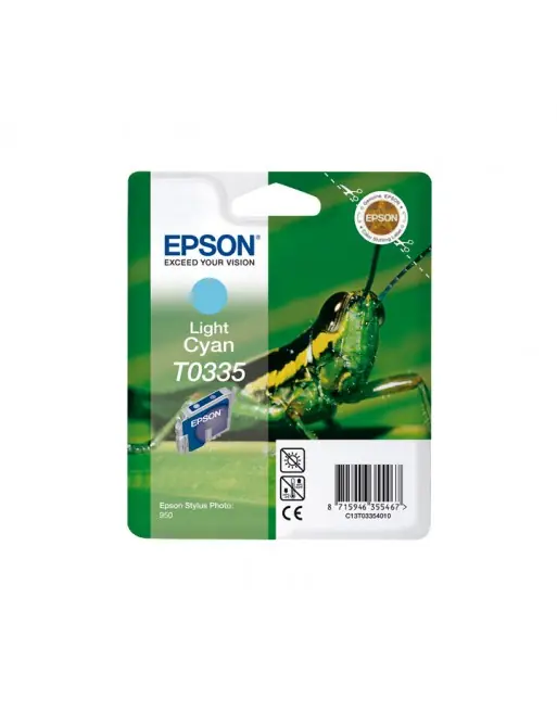 Envío Exprés EPSON INKJET ORIGINAL CIAN CLARO - C13T03354010