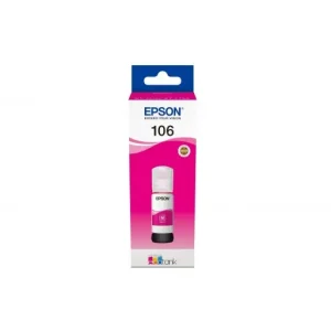 EPSON TINTA ORIGINAL ECOTANK 106 MAGENTA C13T00R340 Devolución Gratuita