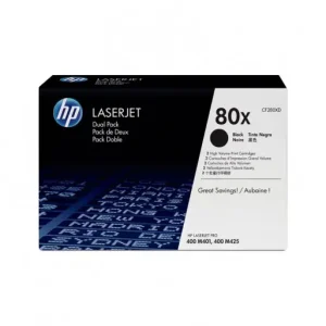 HP PACK 2 TONER ORIGINAL NEGRO 6.9K - CF280XD Últimas Unidades