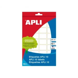 APLI ESTUCHE 10H ETIQUETAS BLANCA10X16 MM 0 - 1634 Stock Limitado