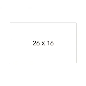 APLI PACK. 6 ROLLOS ETIQUETA 26X16 REMOVIBLE RECTANGULAR - 100919 Precio Económico