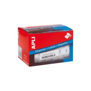 Garantía Incluida APLI ROLLO ETIQUETA AUTOADHESIVO PVP 12X18 BL - 10084