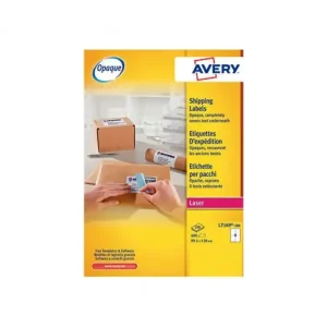 Precio De Fábrica AVERY 100H ETIQUETAS BLOCKOUT PARA ENVIOS - TAPA ETIQUETA ANTERIOR 99.1X139MM - L7169-100