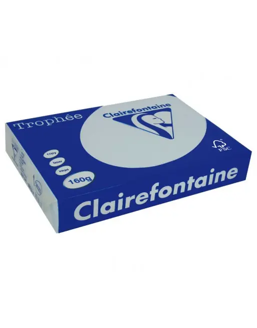 Envío Gratis CLAIREFONTAINE PACK 250H PAPEL DE COLOR TROPHEE A4 160G AZUL - 2633