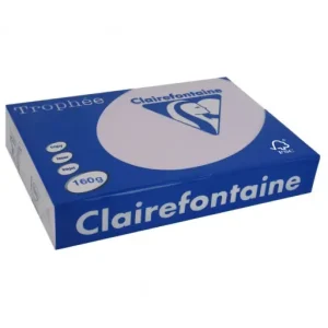 Pago Seguro CLAIREFONTAINE PACK 250H PAPEL DE COLOR TROPHEE A4 160G LILA - 1043C