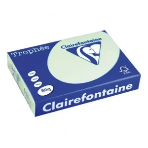 Devolución Gratuita CLAIREFONTAINE PACK 500H PAPEL DE COLOR TROPHEE A4 80G VERDE - 1975