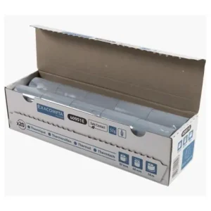 Exclusivo EXACOMPTA 20 ROLLOS DE PAPEL TERMICO PARA REGISTRADORA 57X40MM SAFE 40951E