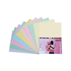 Pedido Al Por Mayor FABRISA PACK 250H PAPEL DE COLOR 80GR A4 SURTIDO PASTEL - 16329
