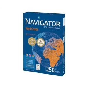 NAVIGATOR PACK 125H PAPEL HARD COVER A4 250GR - HARD COVERA4 Alta Calidad