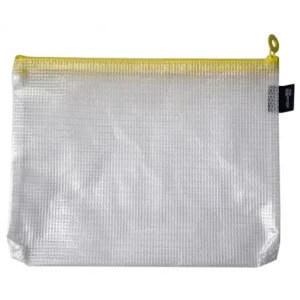 Imprescindible (Must-Have) OFFICE BOX BOLSA MULTIUSO C/CREMALLERA A5-250X200MM AMARILLO - 34115